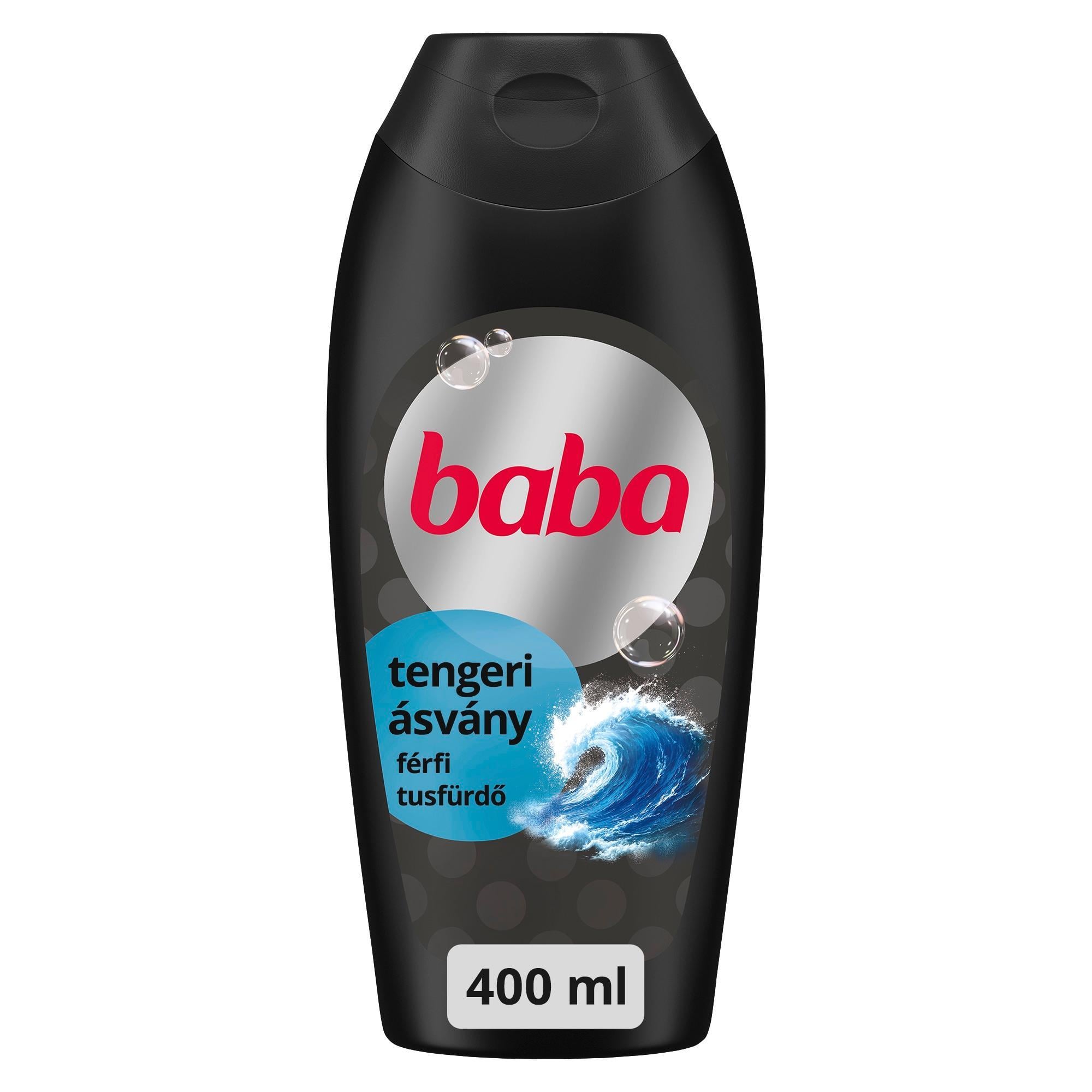 Baba 2in1 Tengeri ásvány férfi tusfürdő, 400 ml