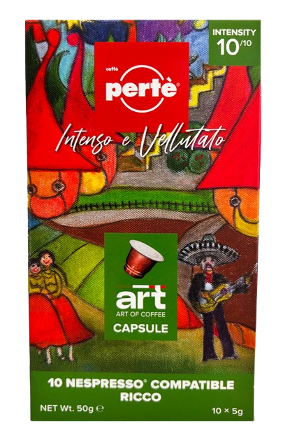 Caffé Perté Art of Coffee kapszulás kávé Ricco