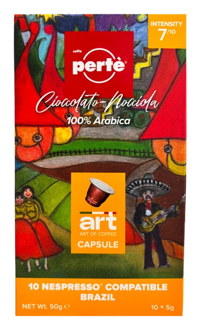 Caffé Perté Art of Coffee kapszulás kávé Brazil