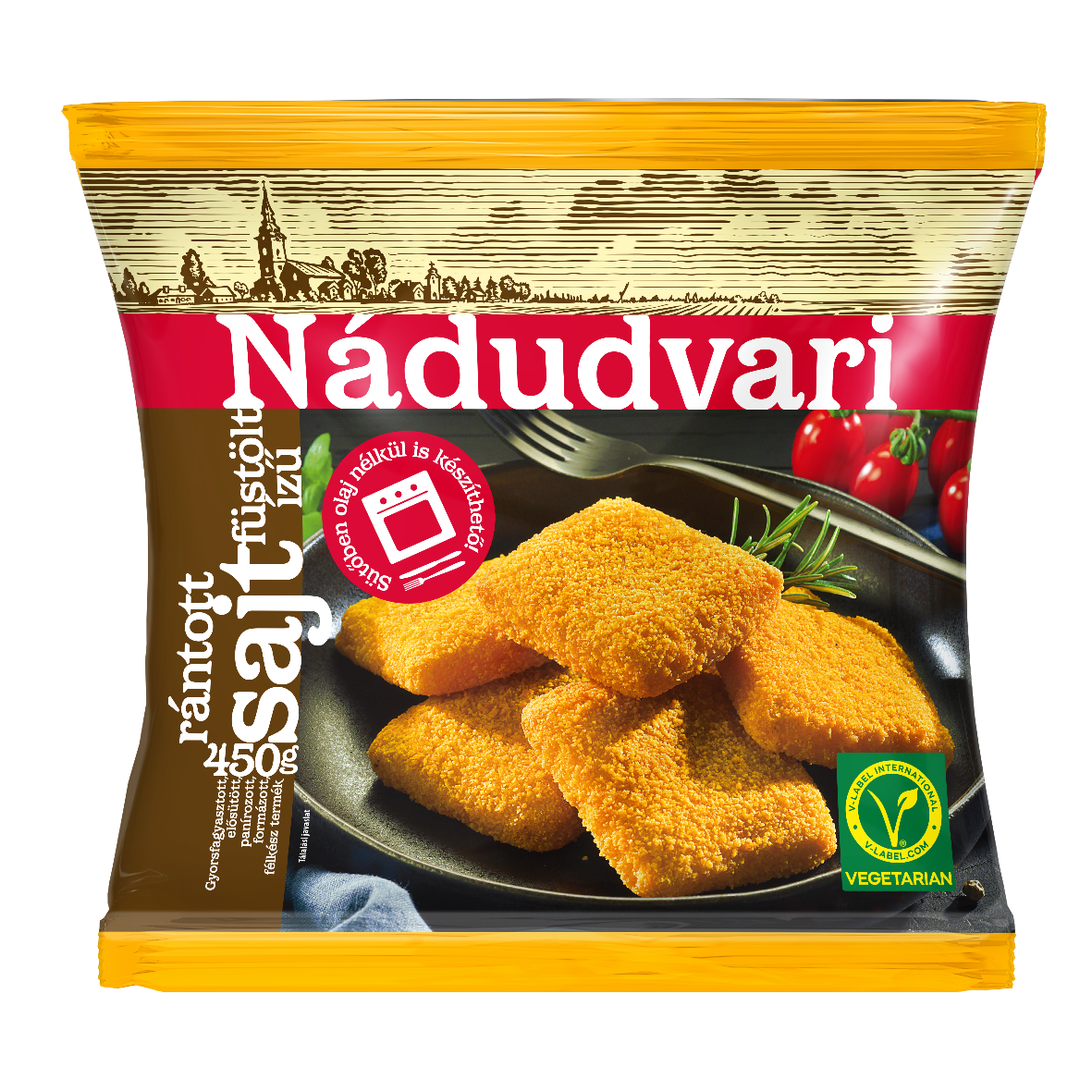 Nádudvari rántott sajt füstölt ízű