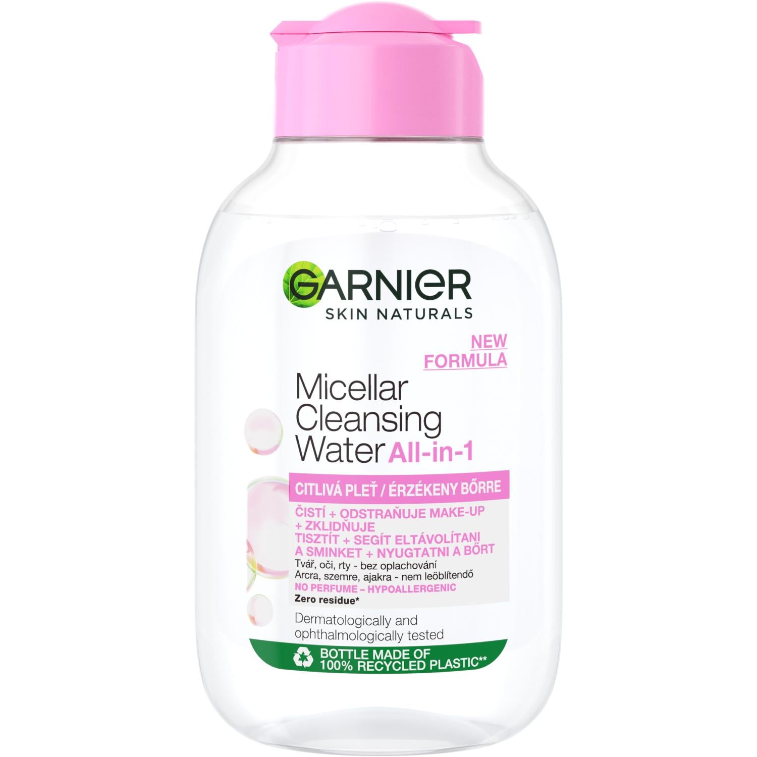 Garnier Skin Naturals Sensitive micellás víz, 100ml utazó kiszerelés