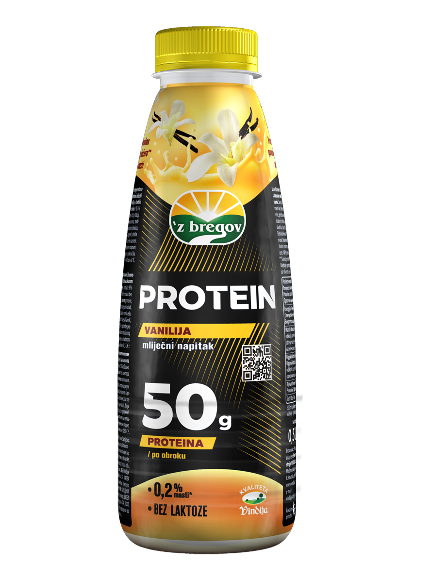 Vindija laktózmentes Protein ital Vanília