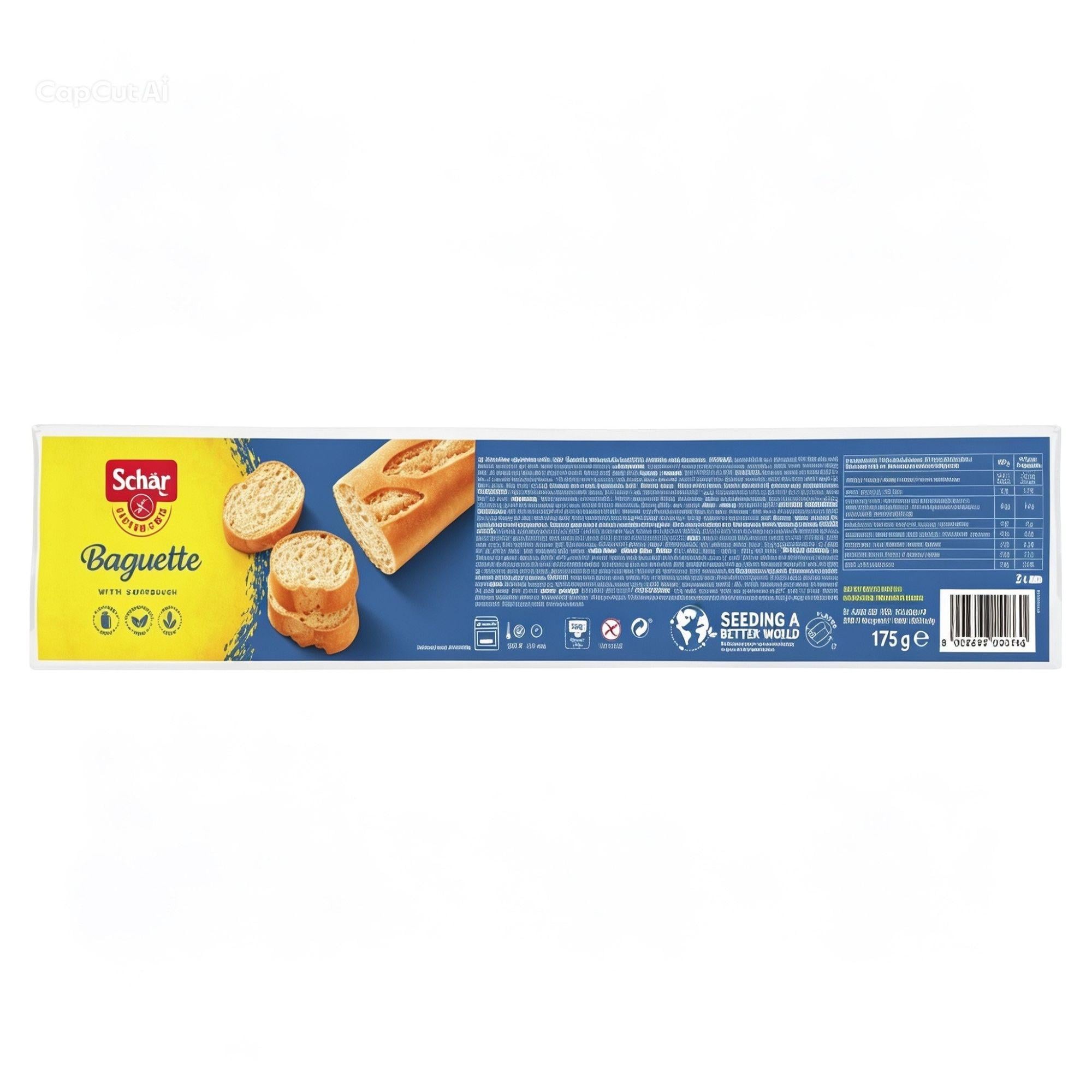 Schär gluténmentes bagett