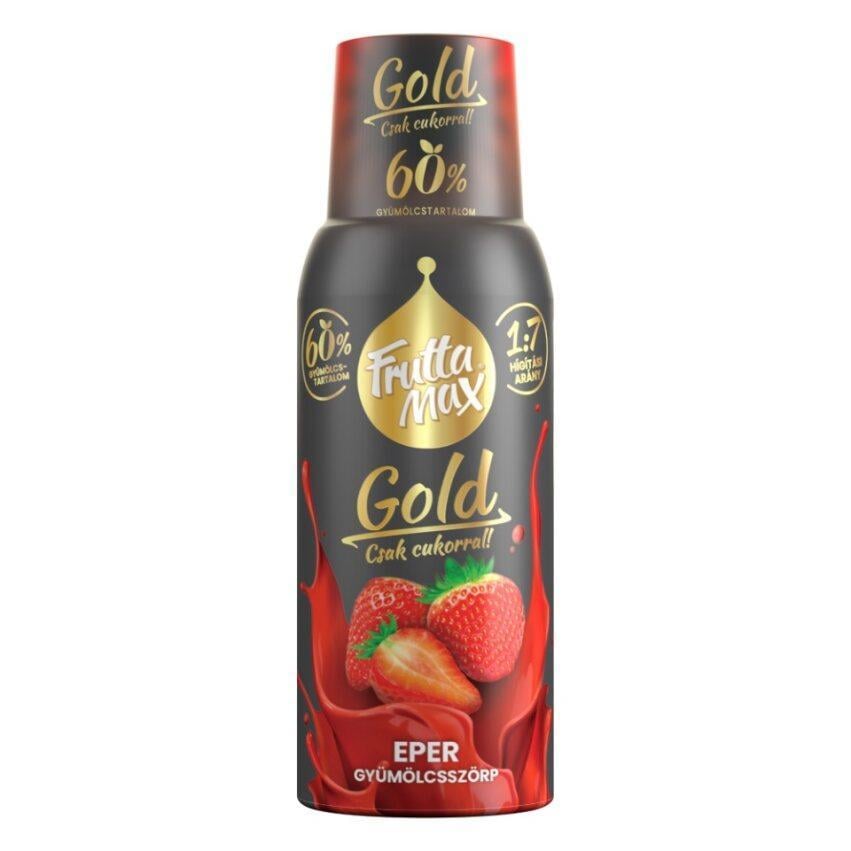 FruttaMax Gold eper gyümölcsszörp