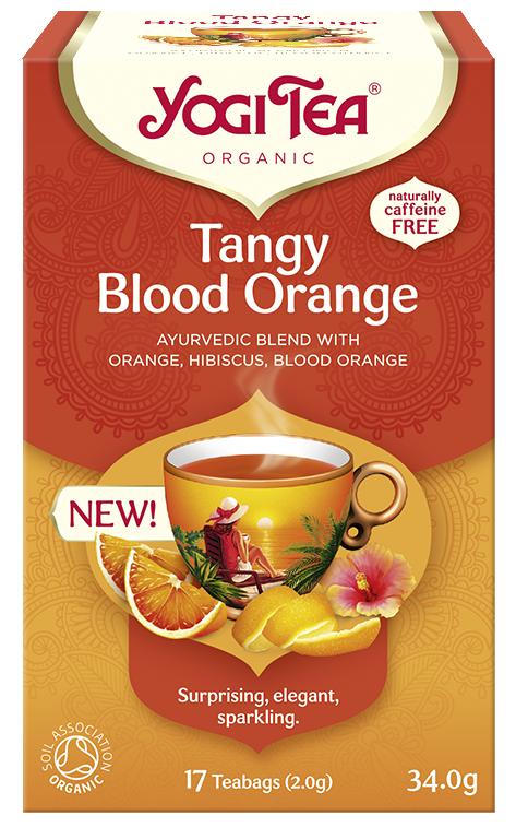 Yogi Tea® Pezsdítő vérnarancs bio tea