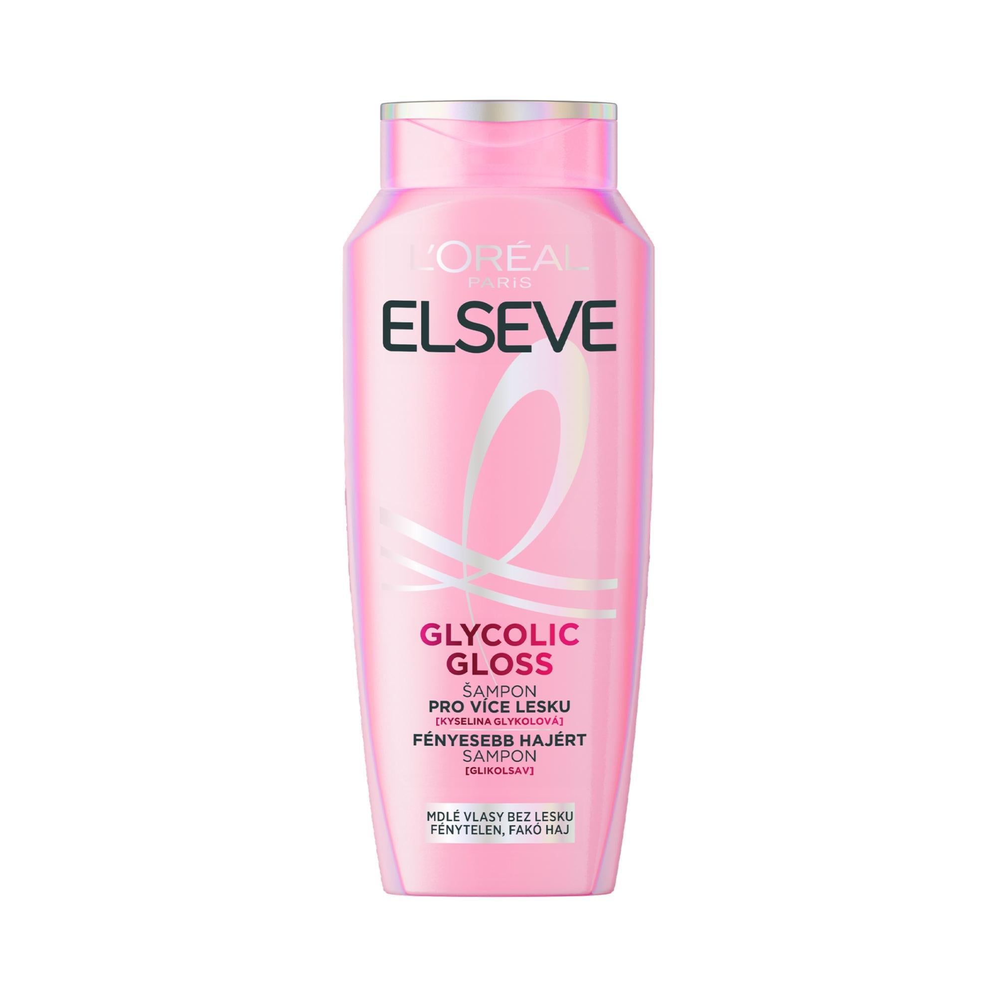 Elseve Glycolic Gloss sampon az azonnali fényességért