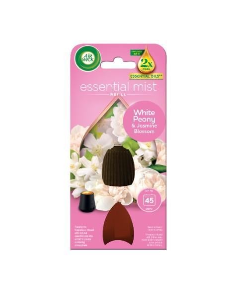 Air Wick Aroma Diffúzor utántöltő, Fehér bazsarózsa és jázminvirág illat, 20ml
