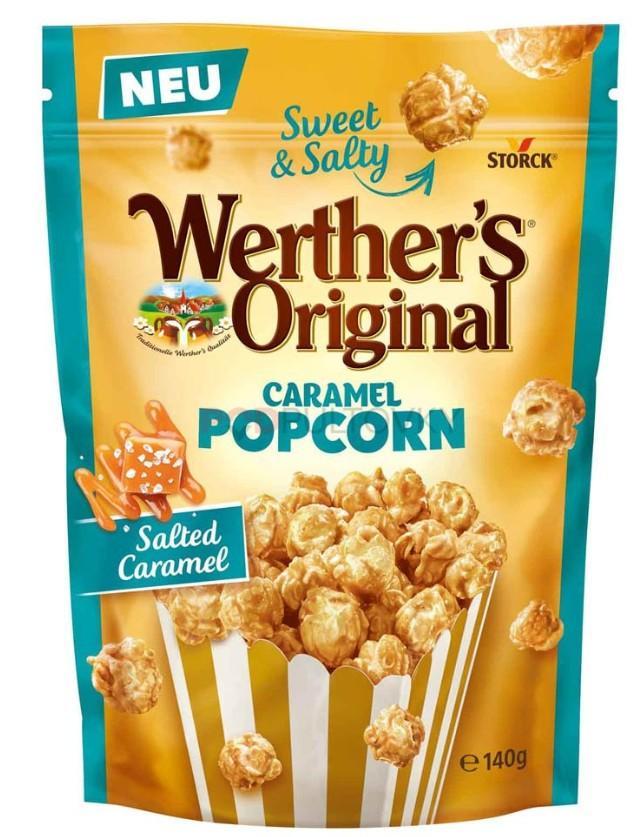 Werther's Original Popcorn sós-karamellás bevonattal