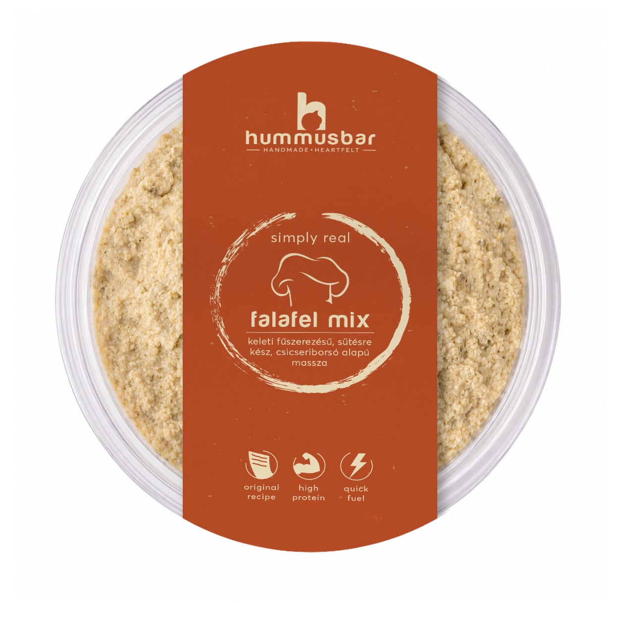 Hummusbar Prémium Falafel massza