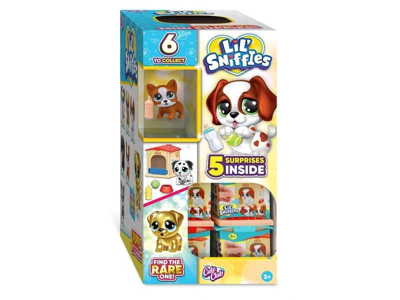 Cute Club Lil kutyák 6 féle meglepetés figura