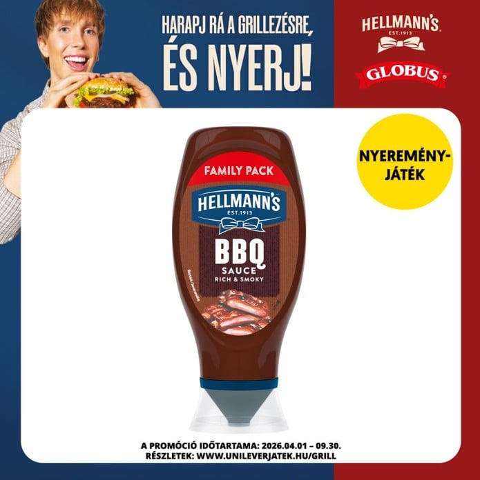 Hellmann's XL BBQ szósz