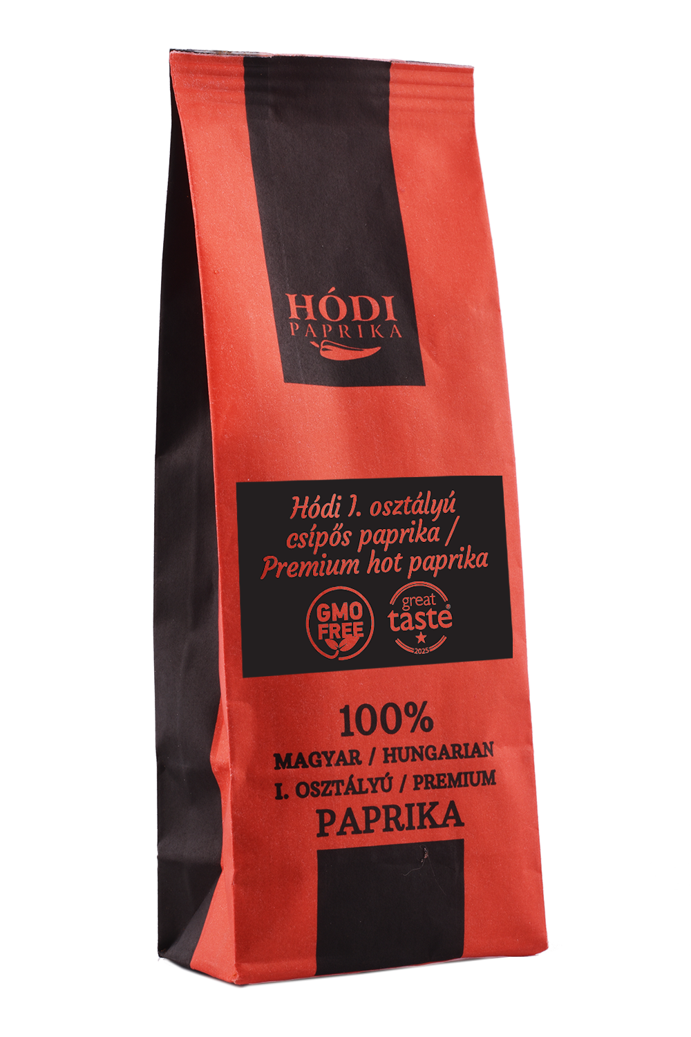 Hódi I. osztályú csípős fűszerpaprika papírzacskóban