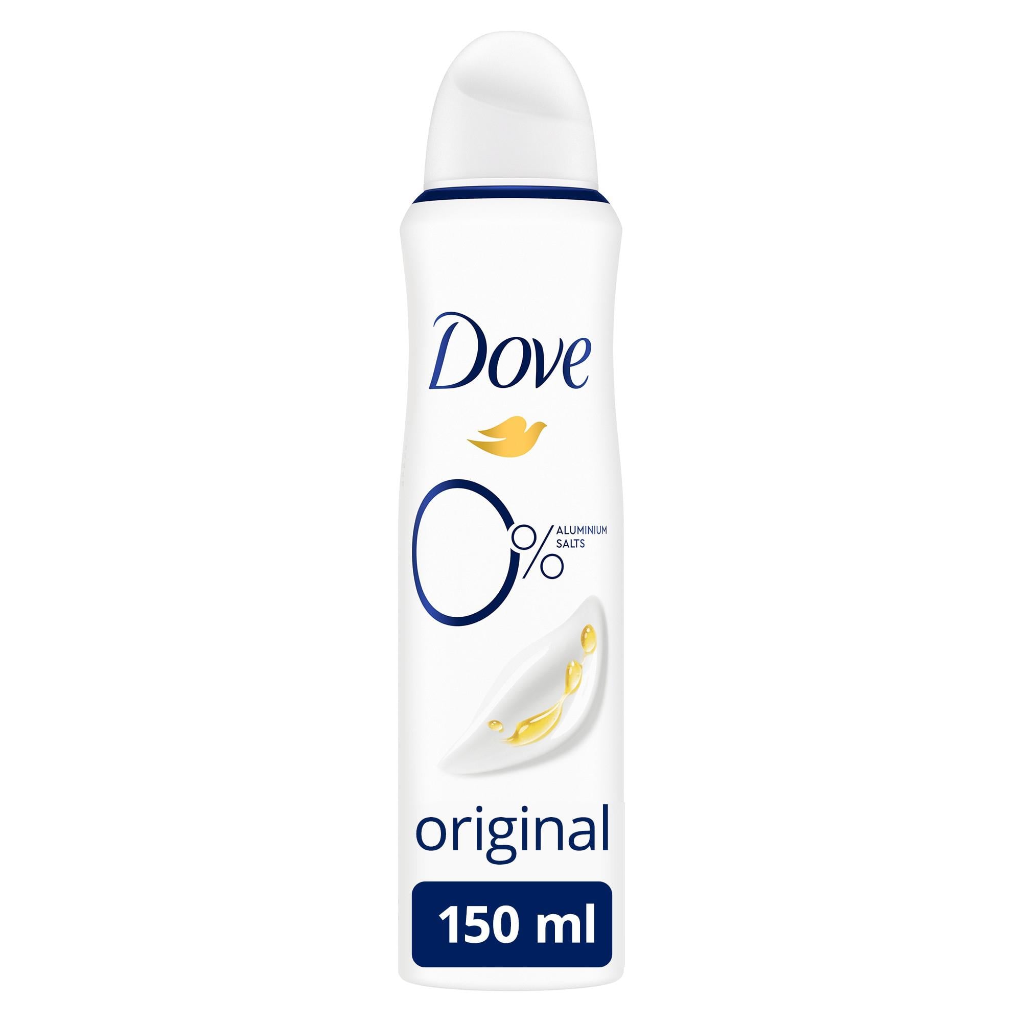 Dove Original 0% alumíniumsóval női dezodor, 150 ml