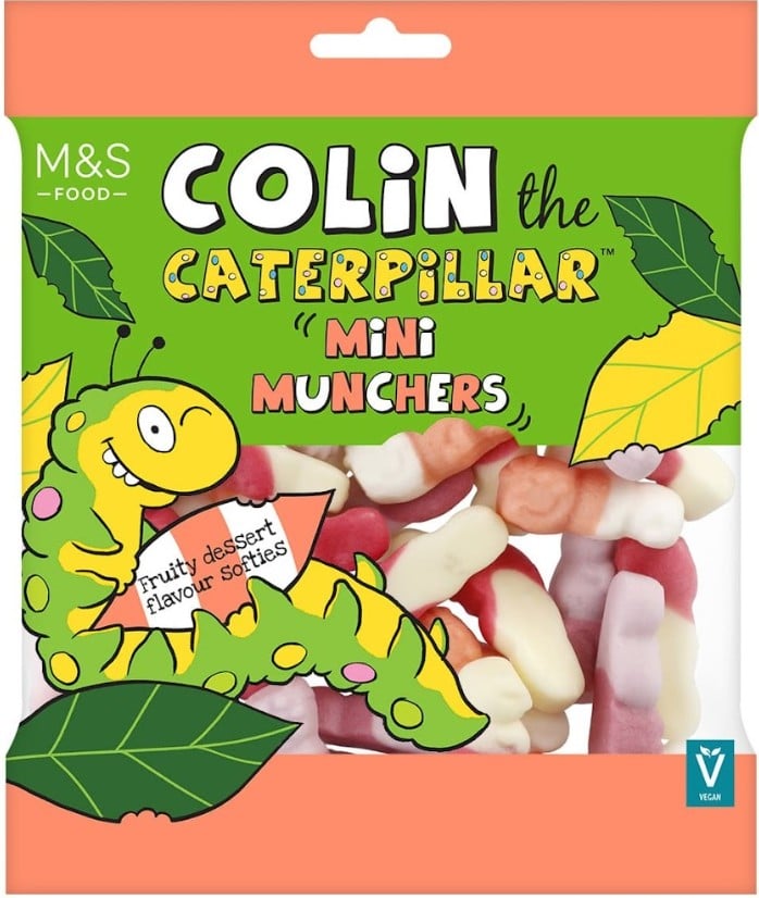 Marks & Spencer Colin The Caterpillar™ – gyümölcsízű rágós édesség