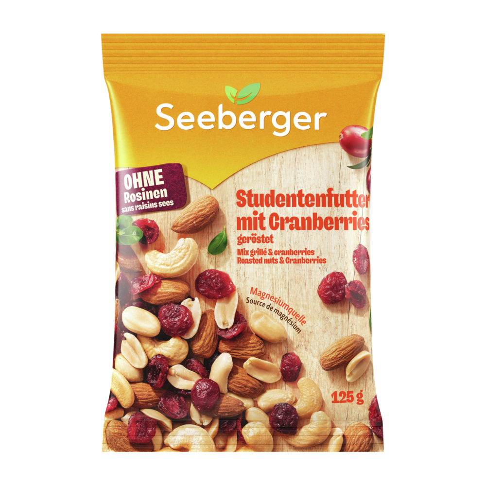 Seeberger diákcsemege aszalt áfonyával