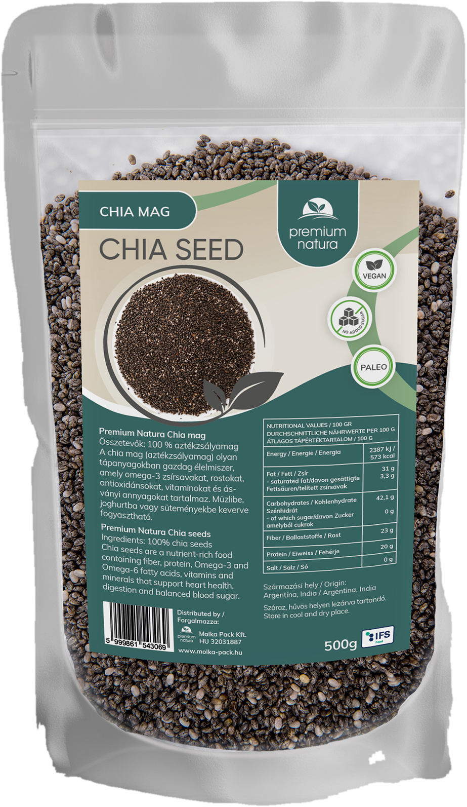 Premium Natura Chia mag
