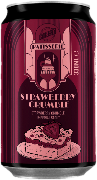 FIRST Strawberry Crumble