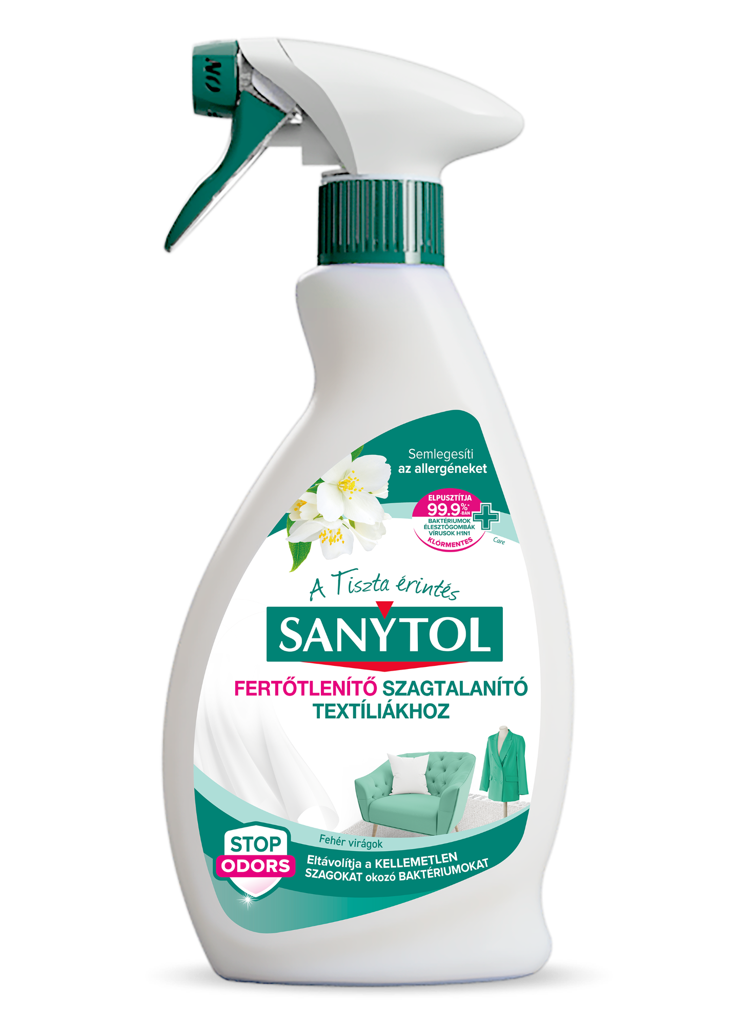 Sanytol Fertőtlenítő Textil Spray