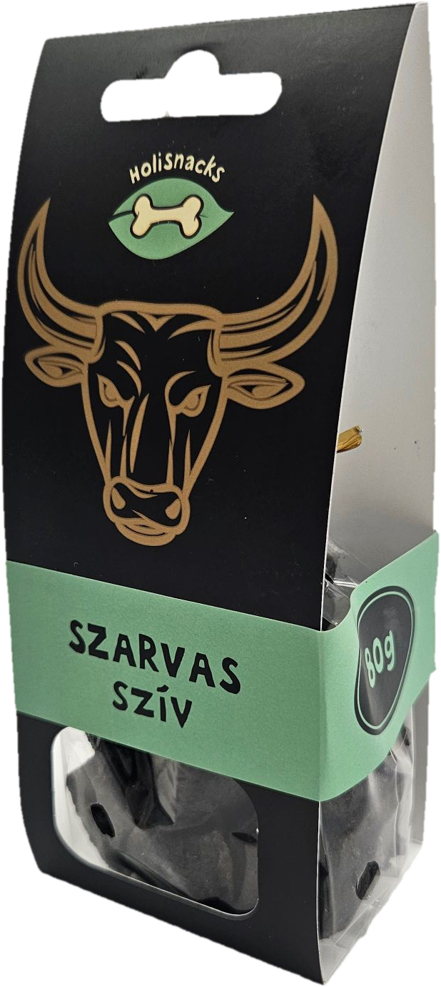HOLISNACKS Szárított Szarvas Szív