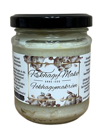 FokhagyMakó Natúr fokhagymakrém
