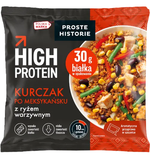 HighProtein Mexikói csirke zöldséges rizzsel