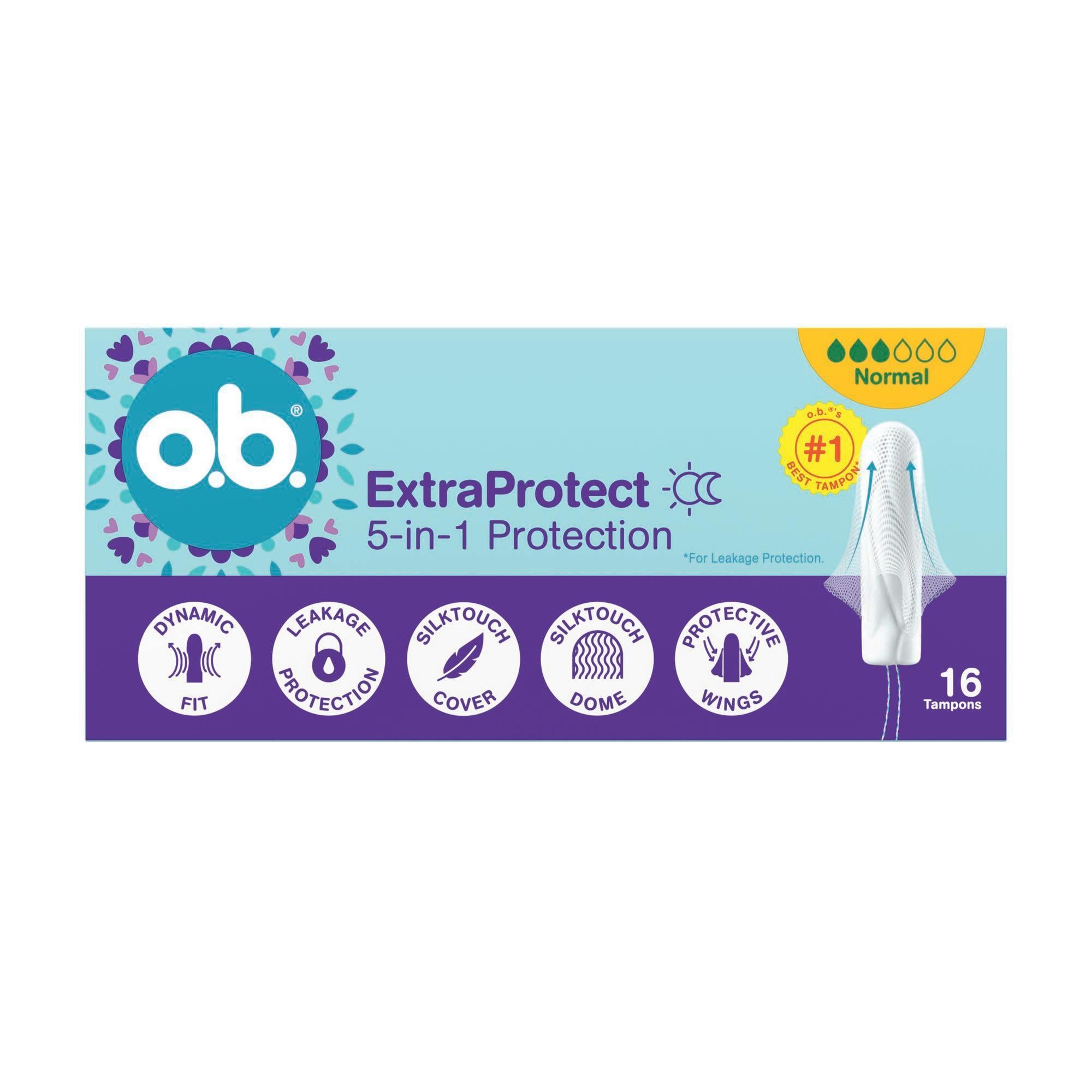 o.b. Extra Protect Normal tampon 16 db
