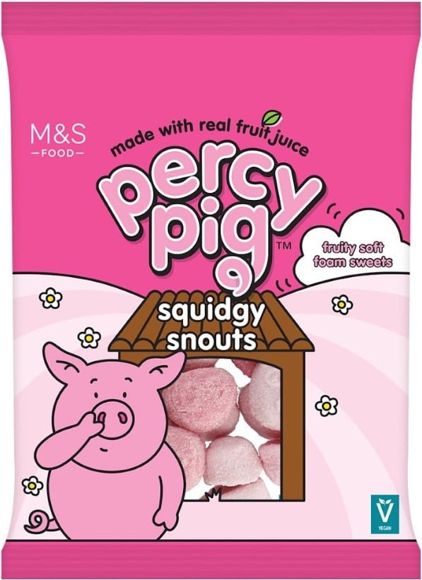 Marks & Spencer Percy Pig™ – gyümölcsízű rágós édesség