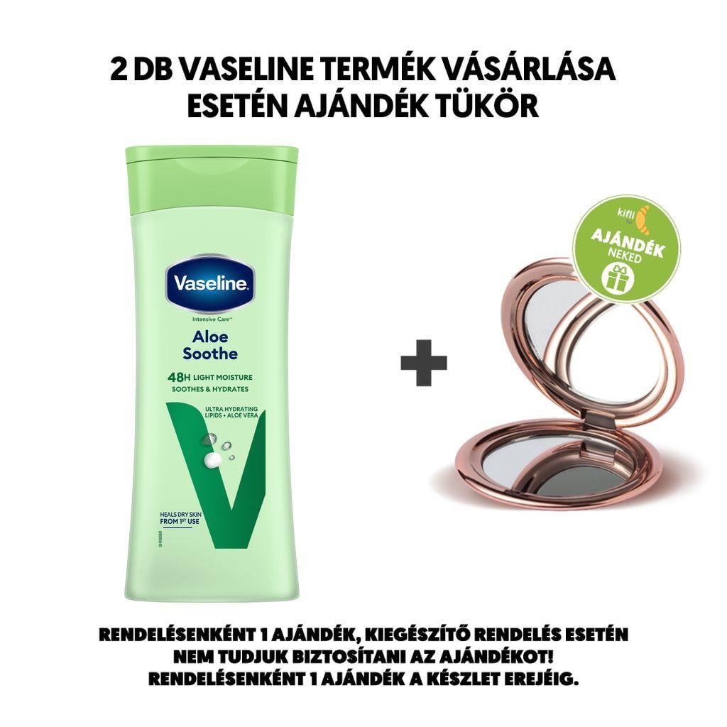 Vaseline Aloe Vera bőrnyugtató testápoló, 400ml