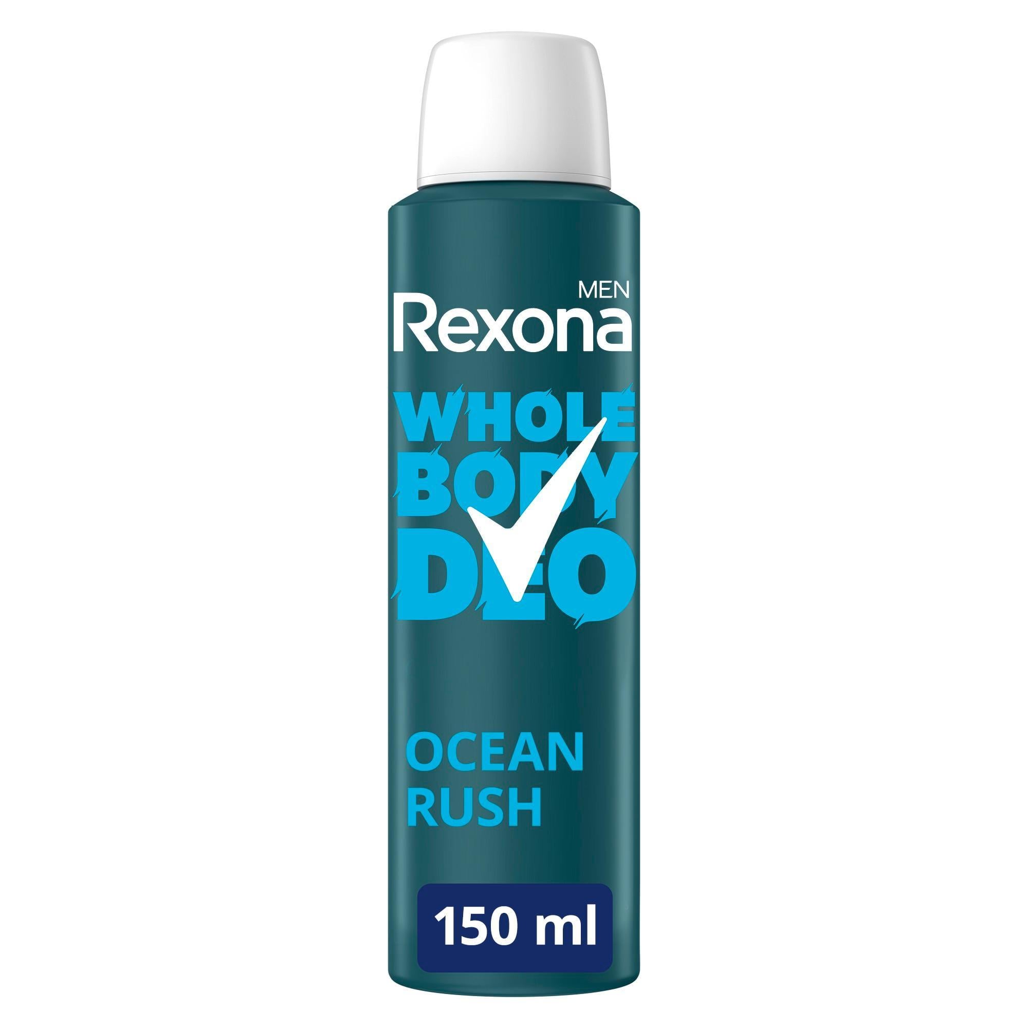 Rexona Men Ocean Rush teljes férfi test dezodor, 150ml