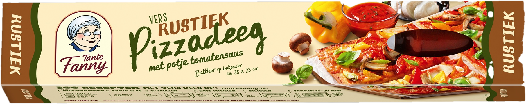 Tante Fanny Friss Rusztikus pizzakombi