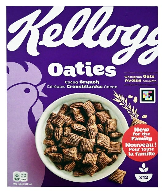 Kelloggs Oaties Cocoa Crunch