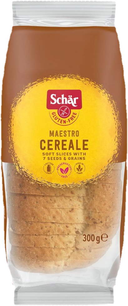 Schär Cereale Glutén- és Laktózmentes Többmagvas kenyér