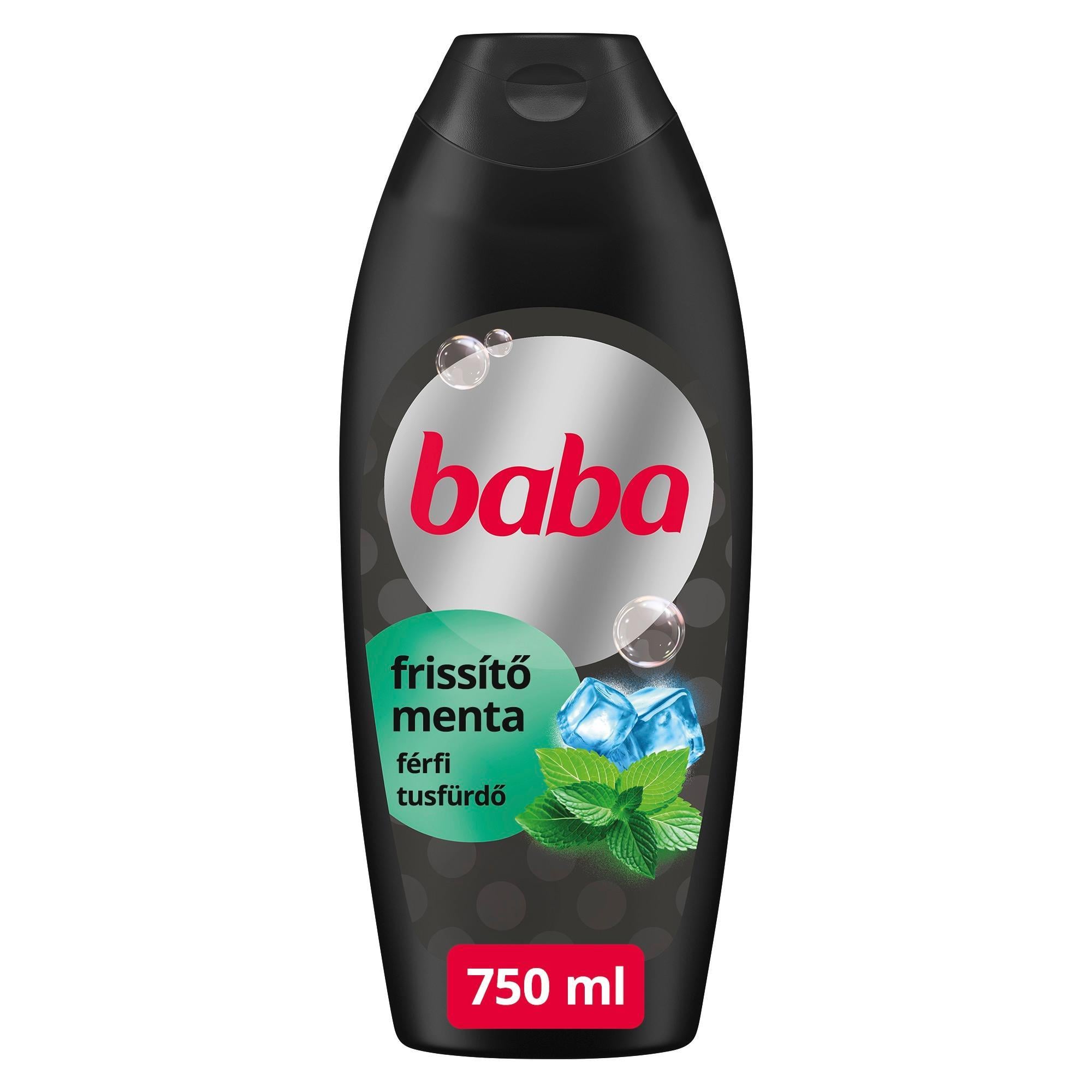 Baba menta férfi tusfürdő 750 ml