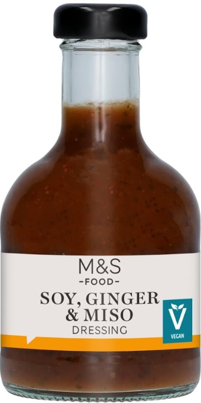 Marks & Spencer Szójaszósz gyömbérpürével, miso pasztával