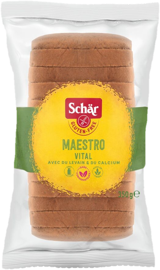 Schär Gluténmentes Többmagvas kenyér