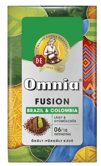 Douwe Egberts Omnia Fusion Brazil&Colombia őrölt kávé