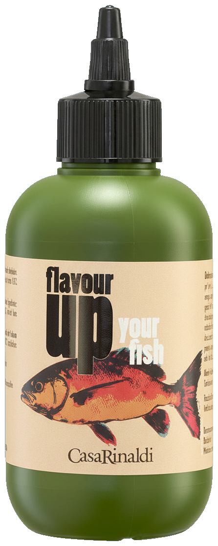 Casa Rinaldi flavour up your fish – Kapros és lime-os fűszerolaj halakhoz