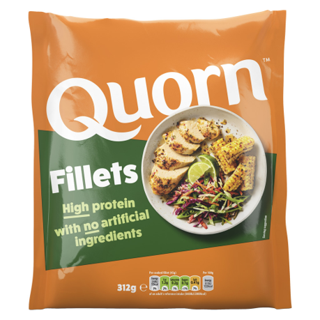Quorn szeletek enyhén pikáns ízesítéssel