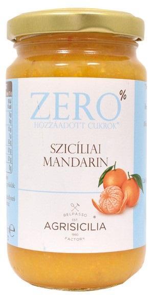 Agrisicilia Szicíliai mandarin hozzáadott cukor nélkül
