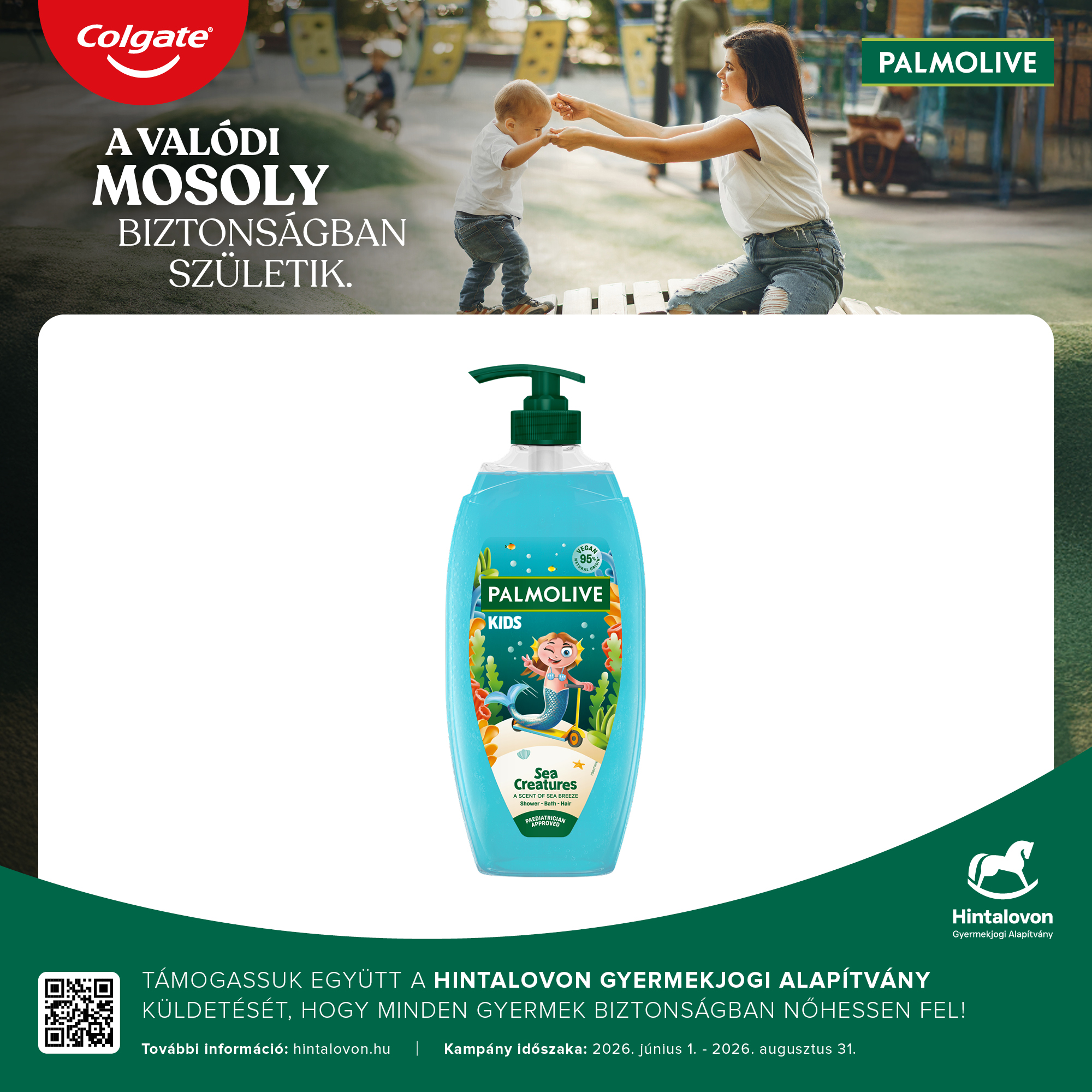 Palmolive tusfürdő Kids Sea Pumpás