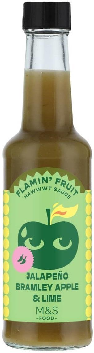 Marks & Spencer Csípős szósz Bramley almapürével, jalapeño chilivel és lime lével