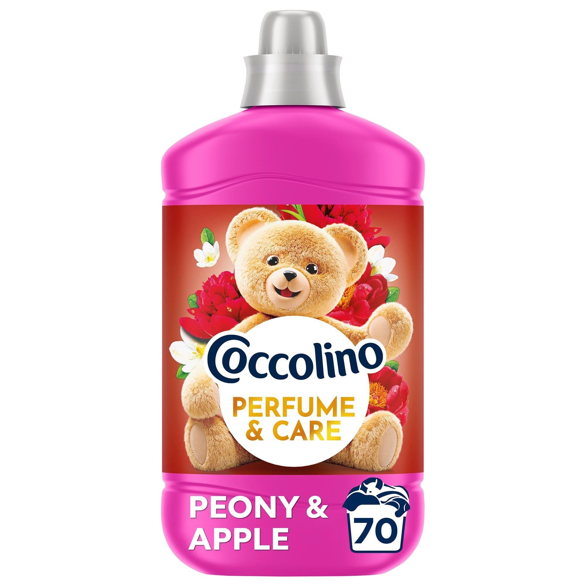 Coccolino Perfume&Care Peony&Apple öblítő, 70 mosás, 1610 ml