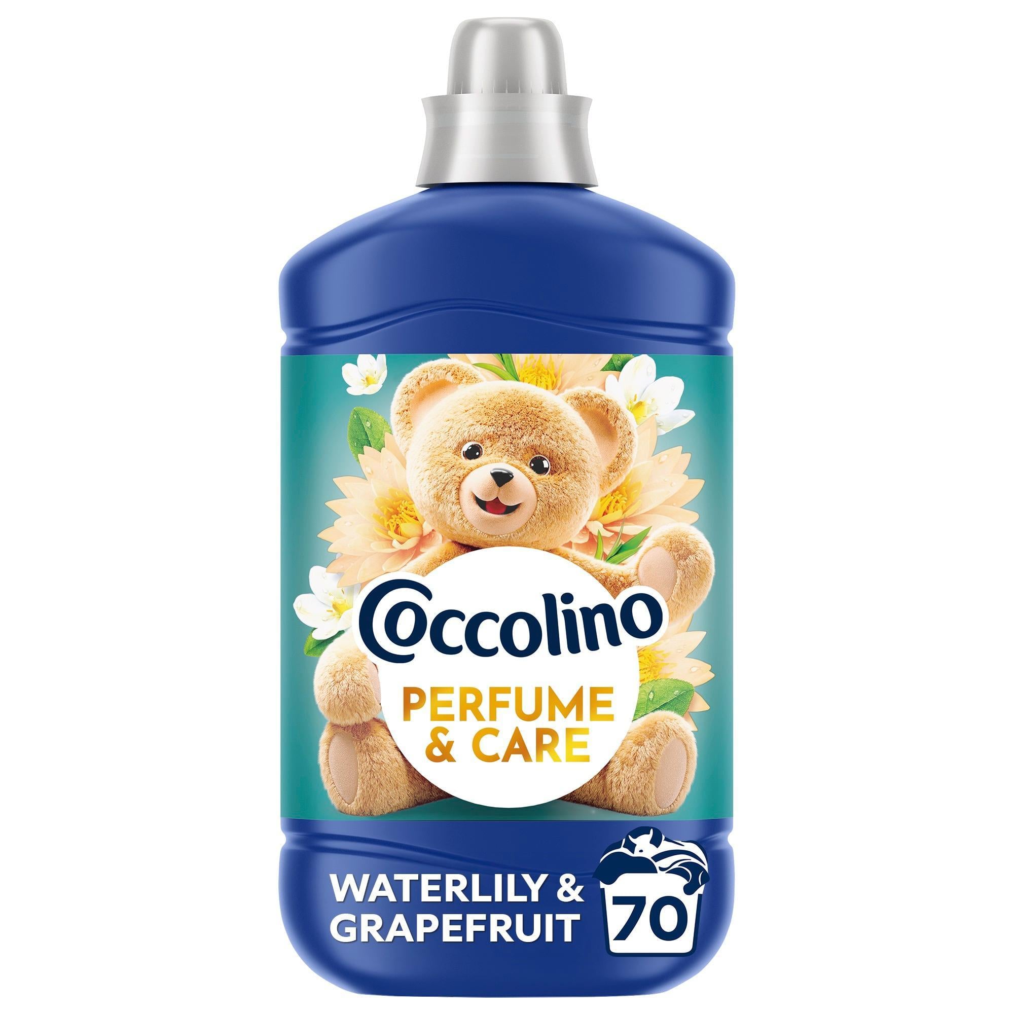 Coccolino Perfume&Care Water Lily&Pink Grapefruit öblítő, 70 mosás, 1610 ml