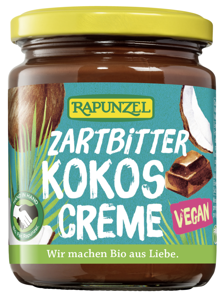 Rapunzel Étcsokoládé- és kókuszkrém BIO
