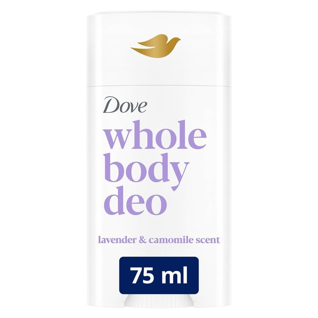Dove Levendula & Kamilla illatú teljes test dezodor stift, 75ml