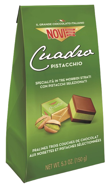 Novi Praliné CUADRO PISTACCHIO pisztácia krémmel