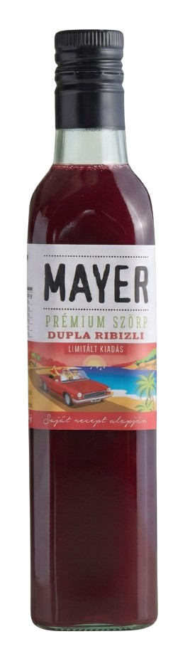 Mayer Limitált kiadás dupla ribizli szörp
