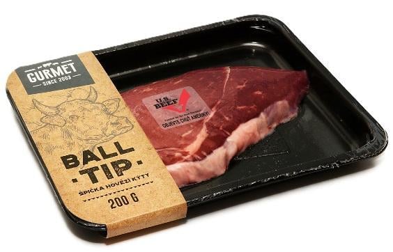 Gurmet marha ball tip steak