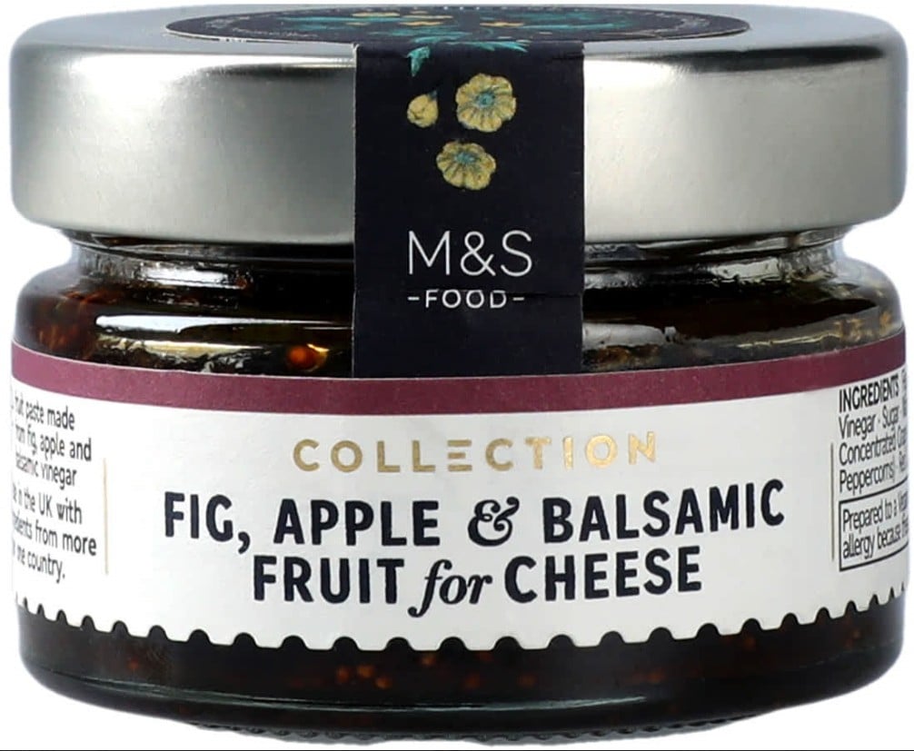 Marks & Spencer Füge és alma gyümölcspaszta balzsamecettel