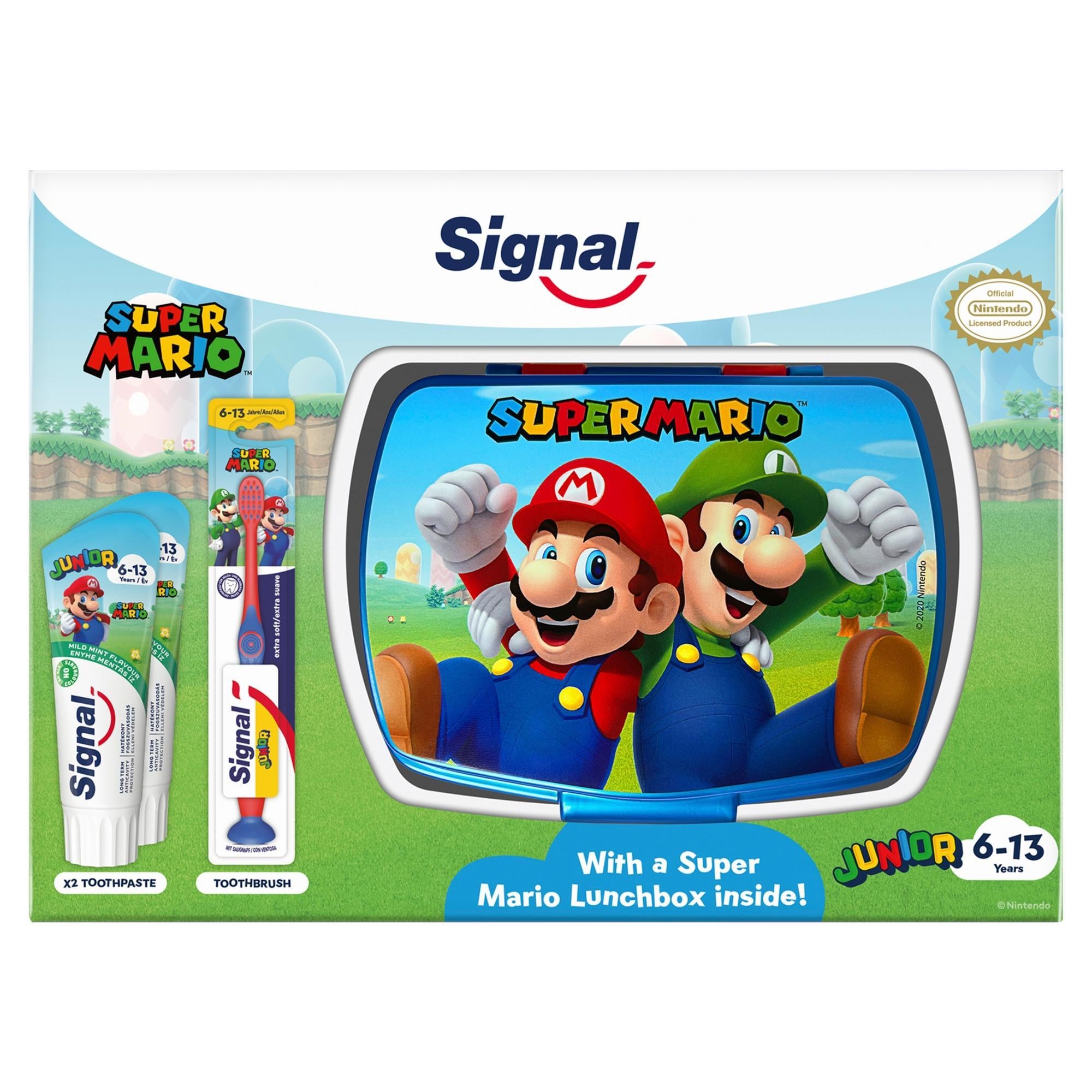 Signal Kids Super Mario ajándékcsomag uzsonnásdobozzal